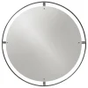 Audo Copenhagen Nimbus mirror 110 cm, bronzed brass