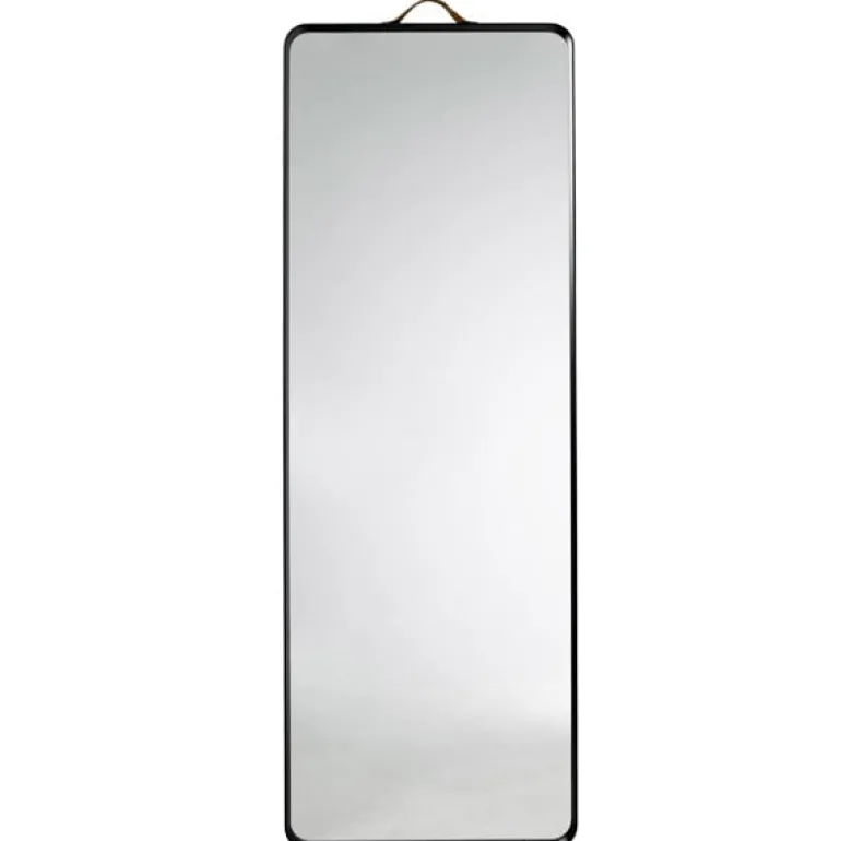 Audo Copenhagen Norm floor mirror, black
