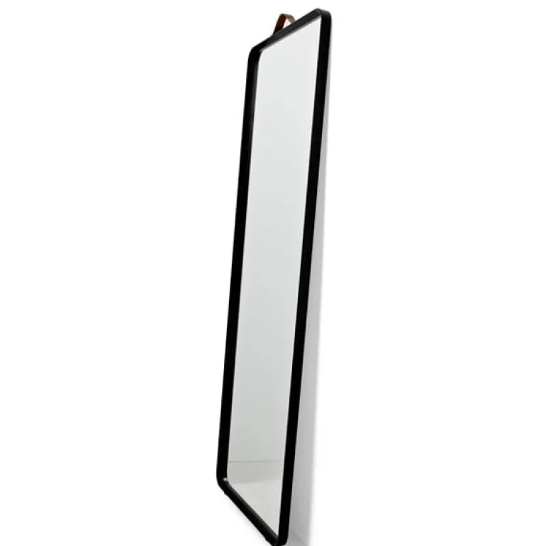 Audo Copenhagen Norm floor mirror, black