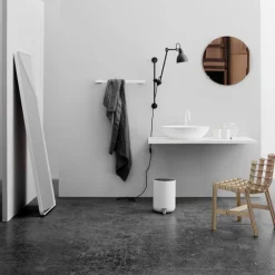 Audo Copenhagen Norm floor mirror, black