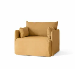 Audo Copenhagen Offset 1-seater with loose cover, wheat