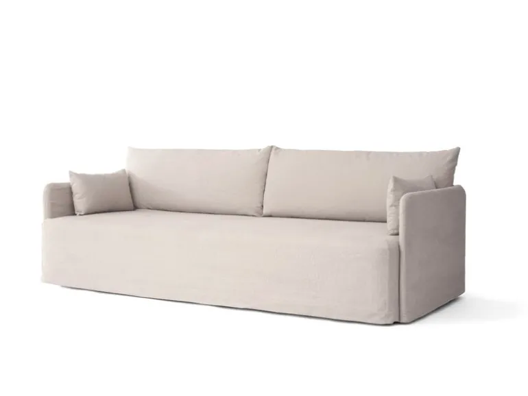 Audo Copenhagen Offset 3-seater sofa with loose cover, oat