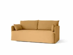 Audo Copenhagen Offset 2-seater sofa with loose cover, wheat