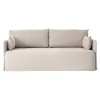 Audo Copenhagen Offset 2-seater sofa with loose cover, oat