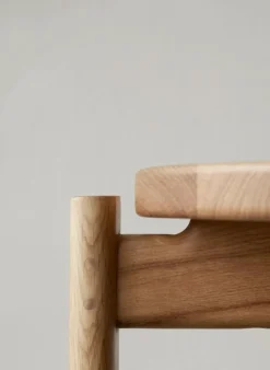 Audo Copenhagen Passage bar stool, 75 cm, oak