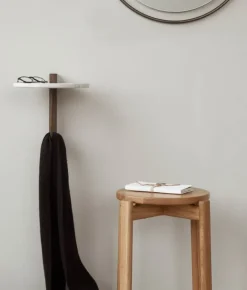 Audo Copenhagen Passage bar stool, 75 cm, oak