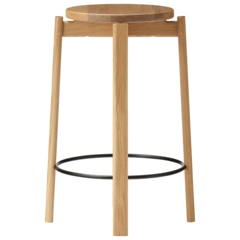 Audo Copenhagen Passage counter stool, 65 cm, oak