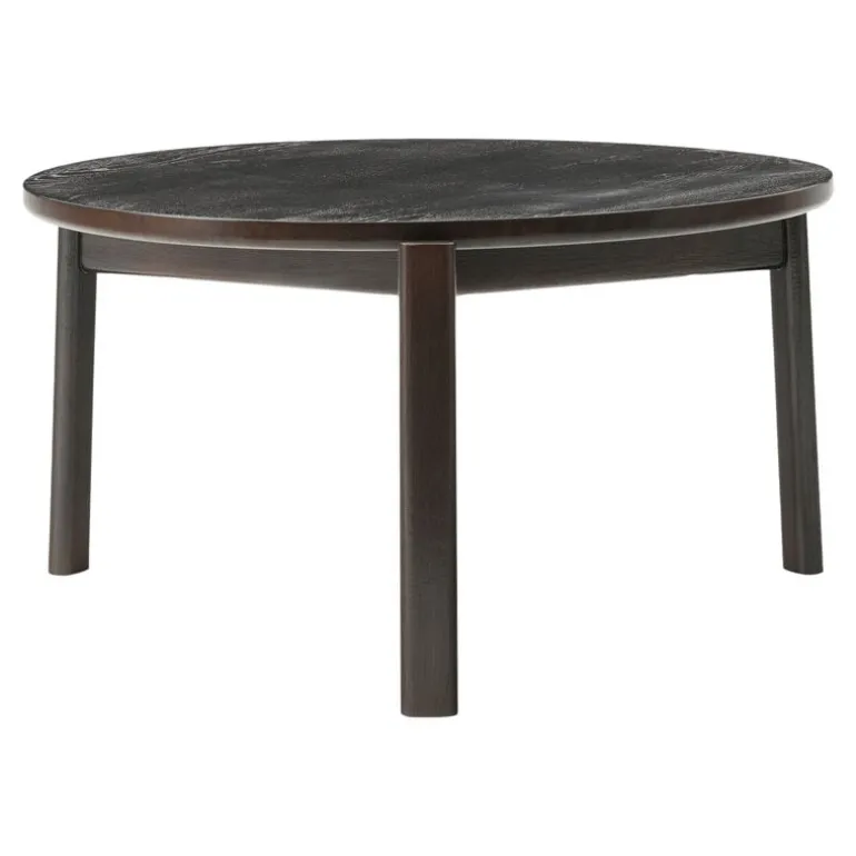 Audo Copenhagen Passage lounge table, 70 cm, dark oak