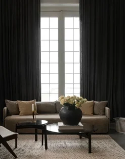 Audo Copenhagen Passage lounge table, 70 cm, dark oak