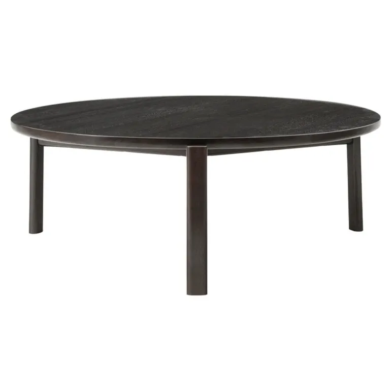 Audo Copenhagen Passage lounge table, 90 cm, dark oak