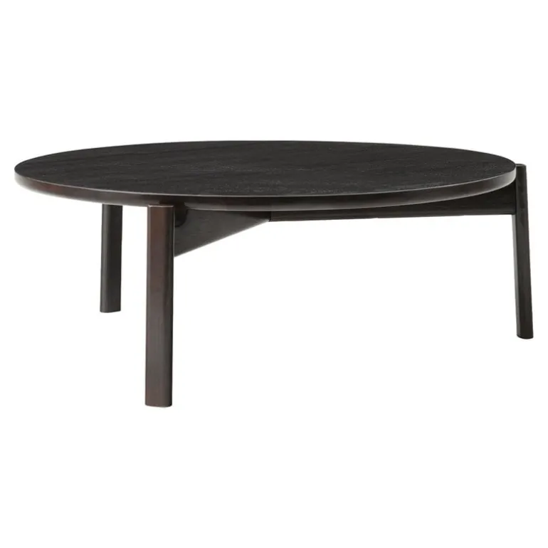Audo Copenhagen Passage lounge table, 90 cm, dark oak