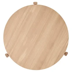 Audo Copenhagen Passage lounge table, 70 cm, oak