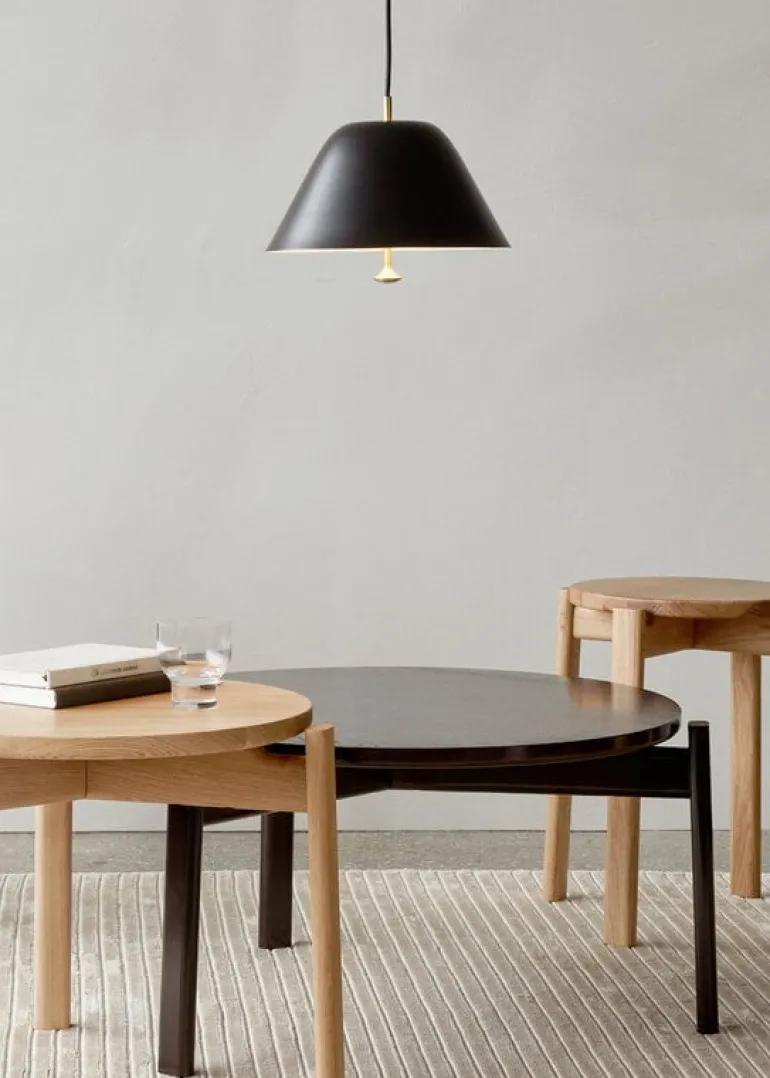 Audo Copenhagen Passage lounge table, 50 cm, oak