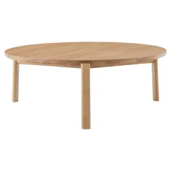 Audo Copenhagen Passage lounge table, 90 cm, oak