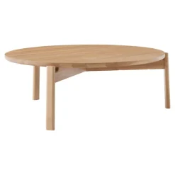 Audo Copenhagen Passage lounge table, 90 cm, oak