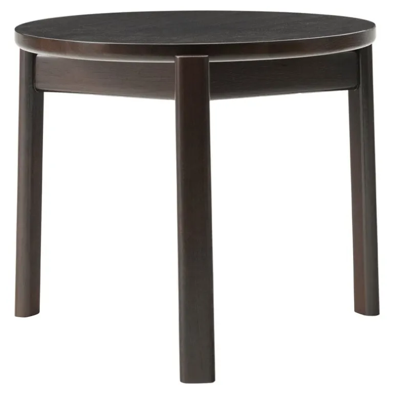 Audo Copenhagen Passage lounge table, 50 cm, dark oak