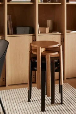 Audo Copenhagen Passage stool, oak