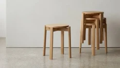 Audo Copenhagen Passage stool, oak