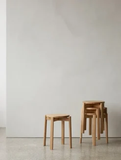 Audo Copenhagen Passage stool, oak