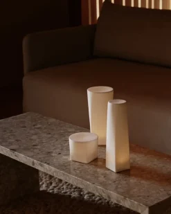 Audo Copenhagen Plinth Bridge table, Kunis Breccia marble