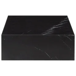 Audo Copenhagen Plinth Grand table, black Marquina marble