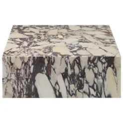 Audo Copenhagen Plinth Grand table, Calacatta Viola marble