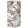Audo Copenhagen Plinth Pedestal stand, Calacatta Viola marble