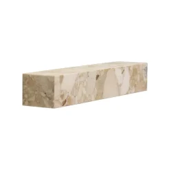 Audo Copenhagen Plinth shelf,  Kunis Breccia marble