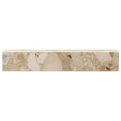 Audo Copenhagen Plinth shelf,  Kunis Breccia marble