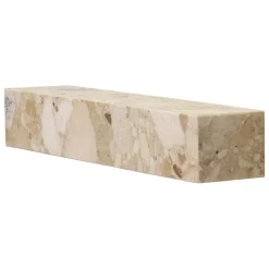 Audo Copenhagen Plinth shelf,  Kunis Breccia marble