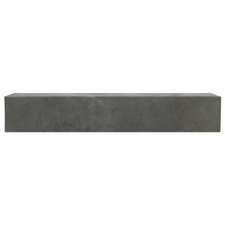 Audo Copenhagen Plinth shelf, grey Kendzo marble