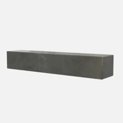 Audo Copenhagen Plinth shelf, grey Kendzo marble
