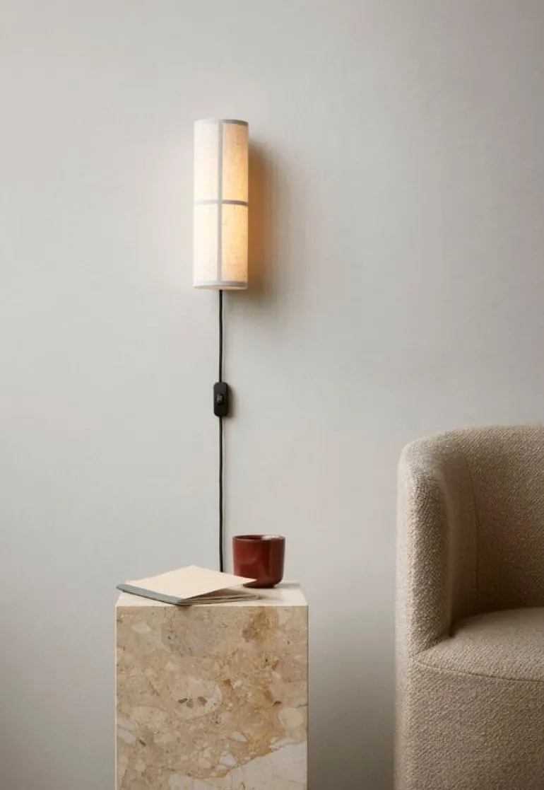 Audo Copenhagen Plinth table, high, Kunis Breccia marble