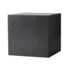Audo Copenhagen Plinth table, cube, black Marquina marble