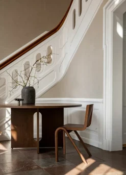 Audo Copenhagen Ready chair, red stained oak