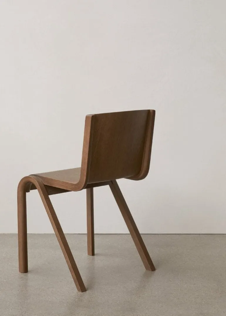 Audo Copenhagen Ready chair, red stained oak