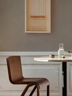 Audo Copenhagen Ready chair, red stained oak