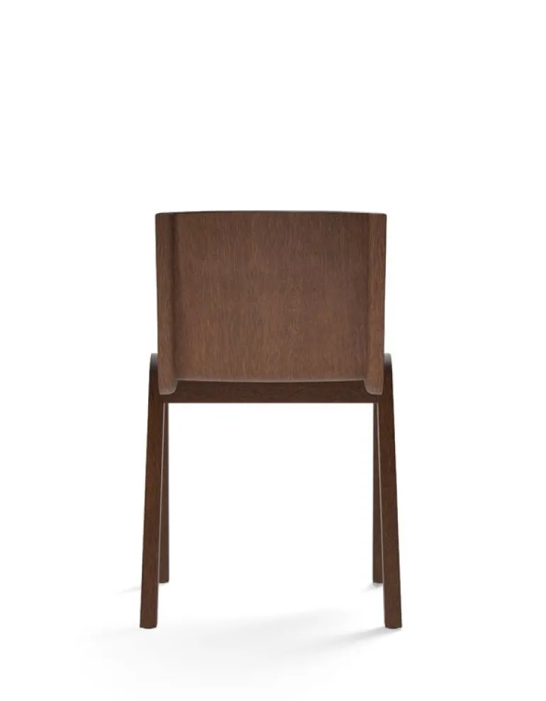 Audo Copenhagen Ready chair, red stained oak