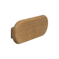 Audo Copenhagen Saxe Hang Up wall hook, brown stained oak