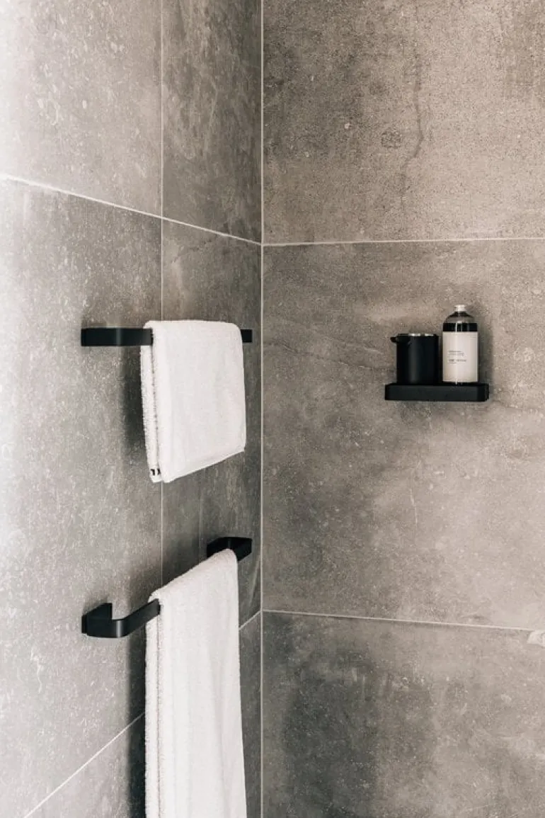 Audo Copenhagen Shower tray, black marble