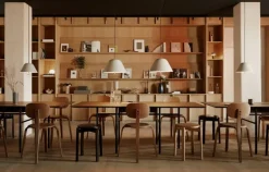 Audo Copenhagen Snaregade table, 200 x 90 cm, dark stained oak