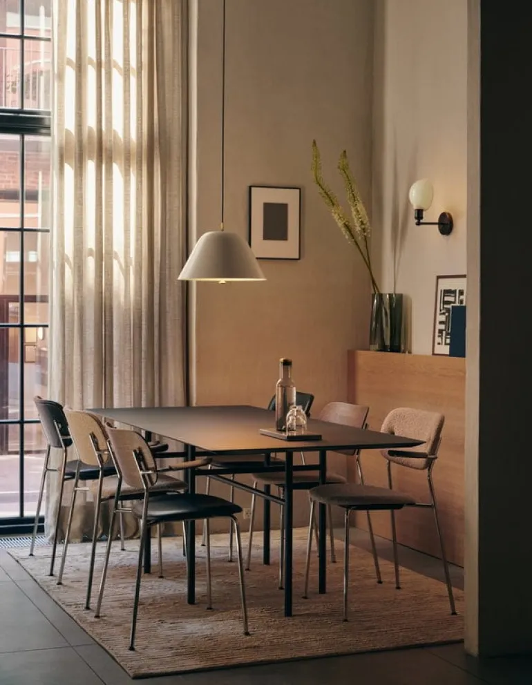 Audo Copenhagen Snaregade table, 200 x 90 cm, dark stained oak