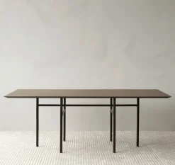 Audo Copenhagen Snaregade table, 200 x 90 cm, dark stained oak