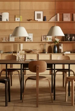 Audo Copenhagen Snaregade table, 200 x 90 cm, dark stained oak