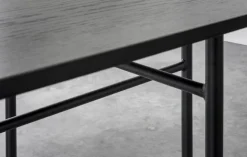 Audo Copenhagen Snaregade table, oval, 210 x 95 cm, black oak