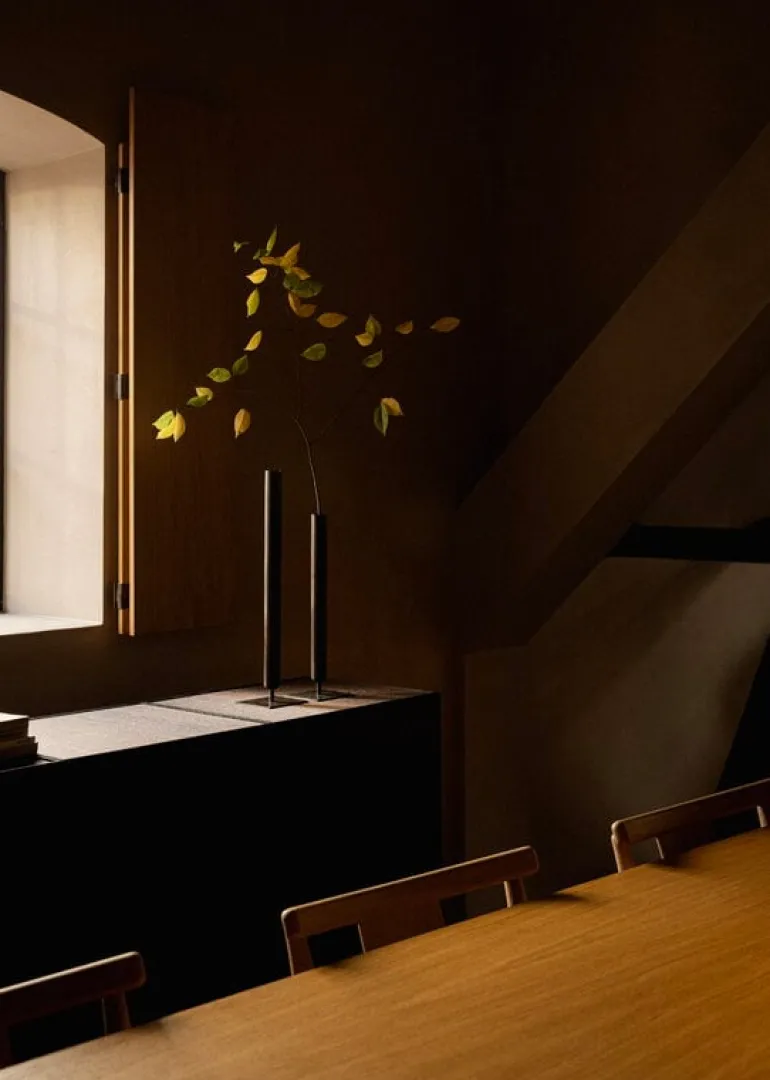 Audo Copenhagen Stance vase, 50 cm, bronzed brass