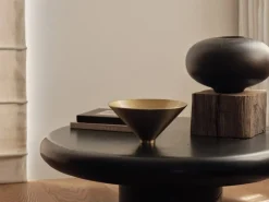 Audo Copenhagen Surround vase, brown wood