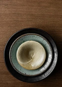 Audo Copenhagen Triptych ceramic bowl, 30 cm, mocha