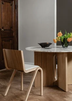 Audo Copenhagen Triptych ceramic bowl, 30 cm, mocha