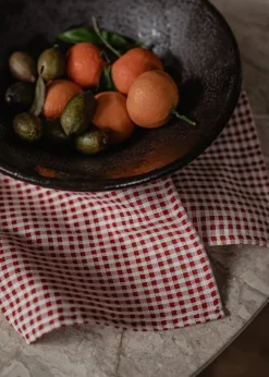 Audo Copenhagen Triptych ceramic bowl, 30 cm, mocha